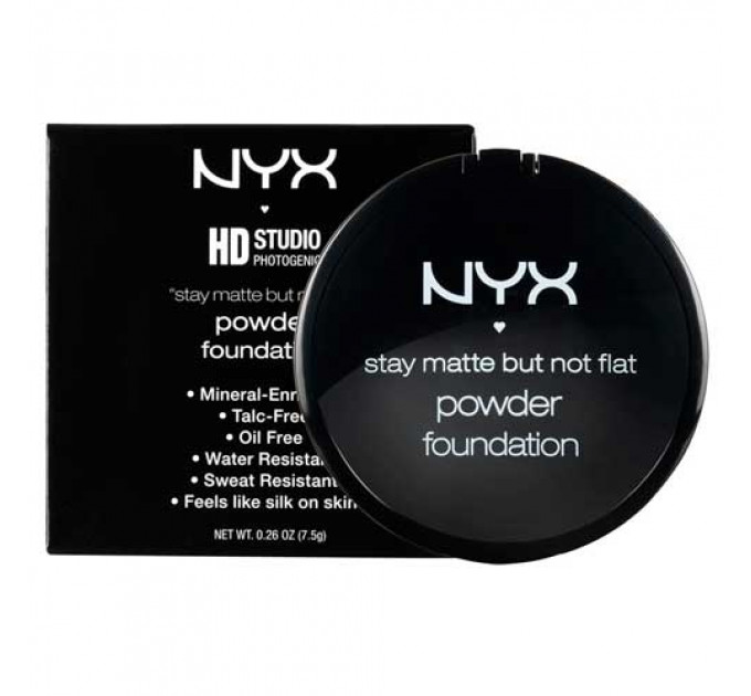 Тональна основа-пудра для обличчя NYX Stay Matte But Not Flat Powder Foundation тональна основа-пудра для обличчя